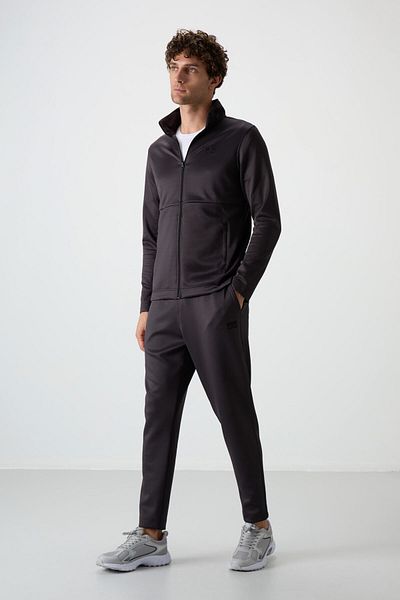 AIR JONES Ανδρική αθλητική φόρμα Bran Antrasitscuba Fabric - 85199
