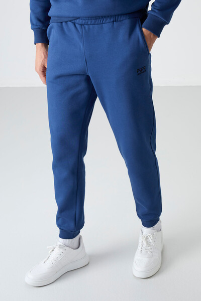 AIR JONES Ανδρική αθλητική φόρμα Andy Indigo Hooded - 85190