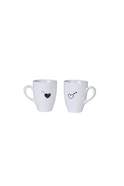Kütahya Porselen Kutahya Porselen Pretty 2 Piece Mug Cup