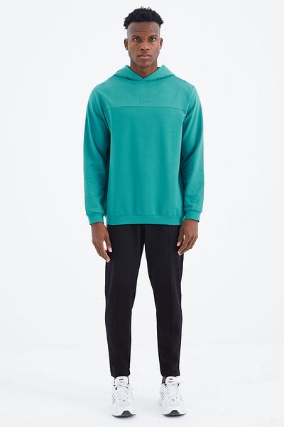 AIR JONES Kelvin Sea Green - Μαύρο Σετ ανδρικής φόρμας Kelvin Basic - 85230