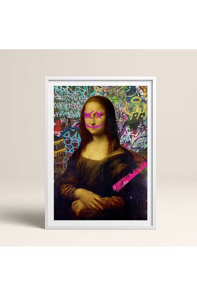 HOMEPACK Single Wooden Framed Painting One Piece Poster Painting Tk/1099