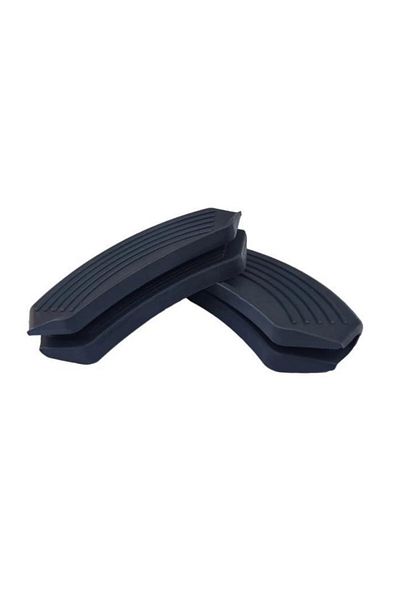 decorev 2 Pieces Silicone Pot Pan Handle Fireproof Non-Stick Handle Set