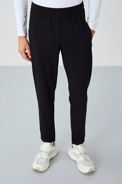 AIR JONES Ανδρική αθλητική φόρμα Victor Black Skinny Leg - 84911