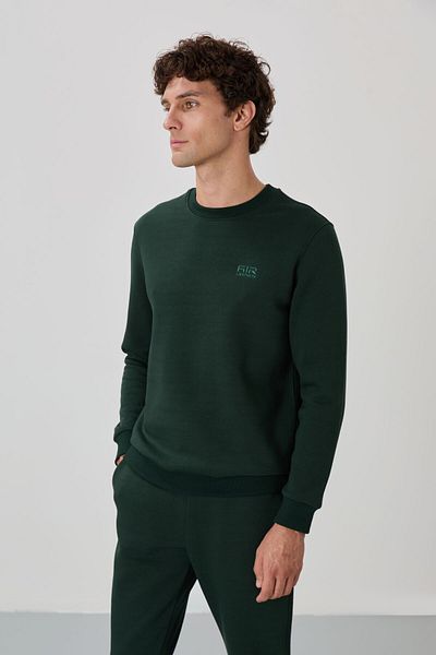 AIR JONES Ανδρική αθλητική φόρμα Andy Pine Green Rose Gold - 85190