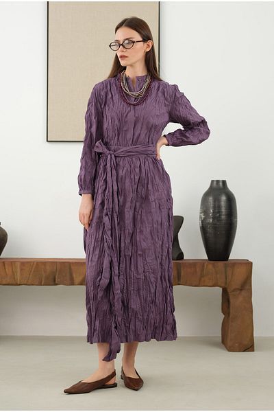 HEQA Set de cravate retro violet (model pantofi: GX9688)