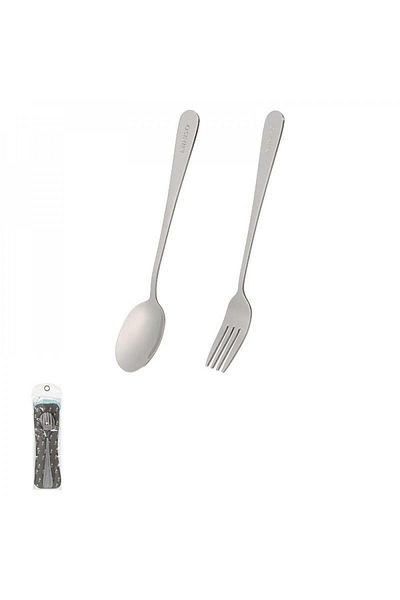Miniso spoon and fork cutlery set