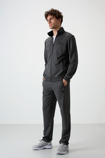 AIR JONES Ανδρική φόρμα Troy Anthracite Melange Standard Mold - 85196