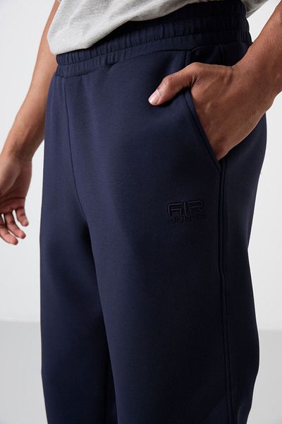 AIR JONES Долнище на мъжки анцуг Barnes Navy Blue - 84951