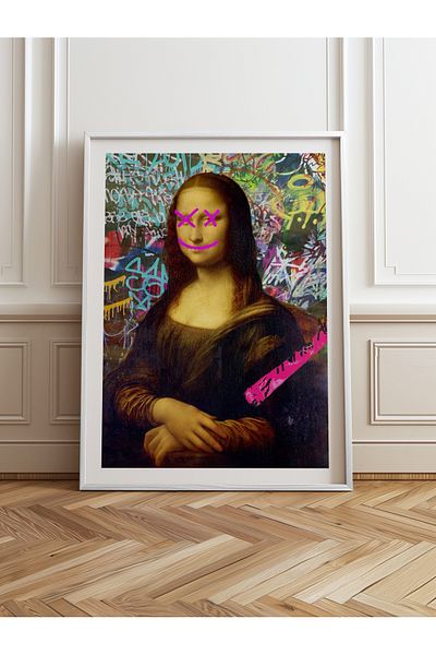 HOMEPACK Single Wooden Framed Painting One Piece Poster Painting Tk/1099