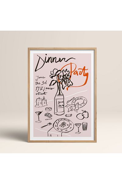 HOMEPACK Μονόκλινο Ξύλινο Πίνακας Μονοκόμματος Αφίσας TK/1093