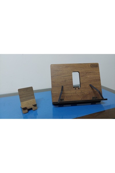 aswood Kitap Okuma Ve Tablet Standı Telefon Standı Hediyeli