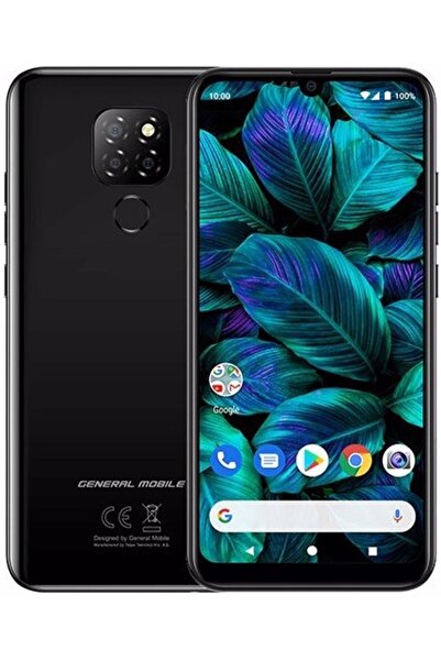 General Mobile Yenilenmiş Gm 20 4 + 64 GB Cihaz Parlak Siyah Cep Telefonu (12...