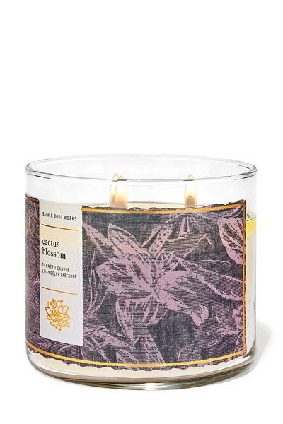 Bath & Body Works Cactus Blossom 3-Wick Candle