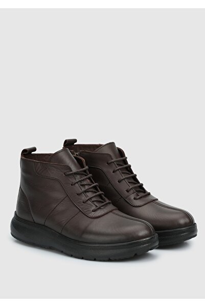 Eclipse Kahve Deri Kadın Bot