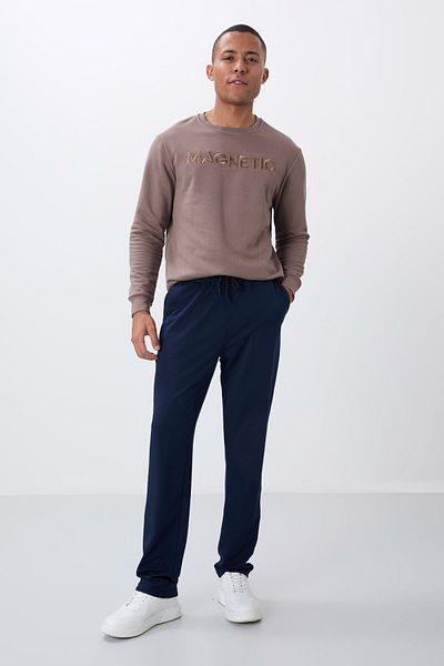 TOMMY LIFE Ανδρικό παντελόνι Indigo Lace-Up Pocket Standard Fit Classic Leg - 84682