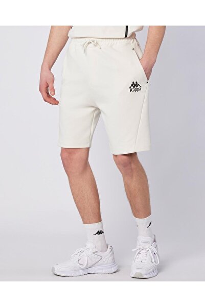 Kappa Erkek Ecru Fabıo Short Sweatshorts 34213gw-z8a