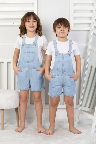 Zuzu Salopet pentru copii de sezon nou cu pantaloni scurți