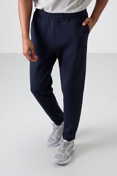 AIR JONES Долнище на мъжки анцуг Barnes Navy Blue - 84951