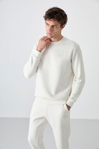AIR JONES Andy Ecru Rose Gold Men's Tracksuit - 85190