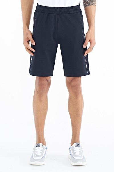 AIR JONES Ανδρικό σορτς Alfred Navy Blue Standard Mold - 81244