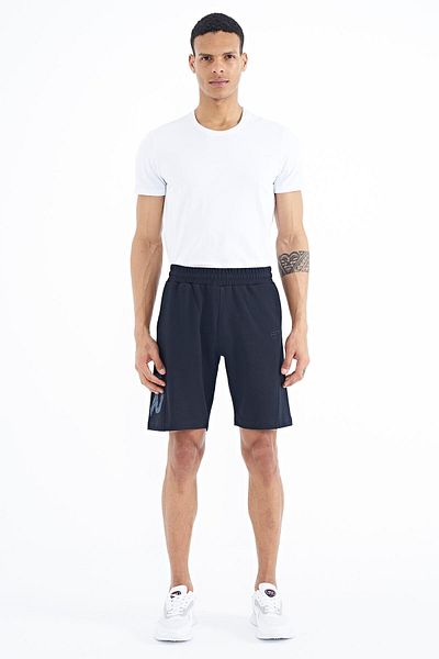 AIR JONES Ανδρικό σορτς Aldo Navy Blue Standard Fit - 81242