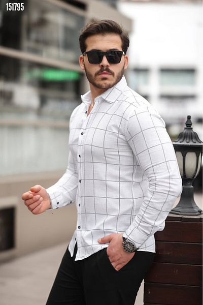 Kokosh moda Ανδρικό πουκάμισο με τετράγωνο σχέδιο Basic