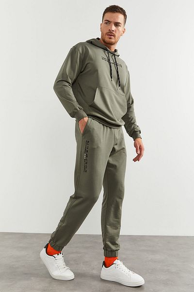 TOMMY LIFE Ανδρική κουκούλα με κουκούλα καγκουρό PockEt φόρμες - 85117