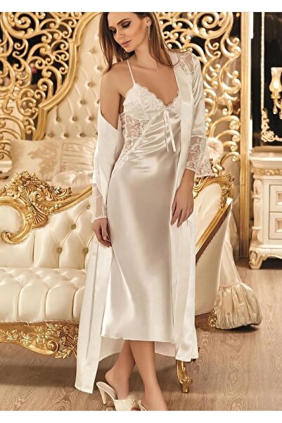 White Velvet مجموعة من 6 قطع من البودرة الساتان للنساء في صندوق ملون