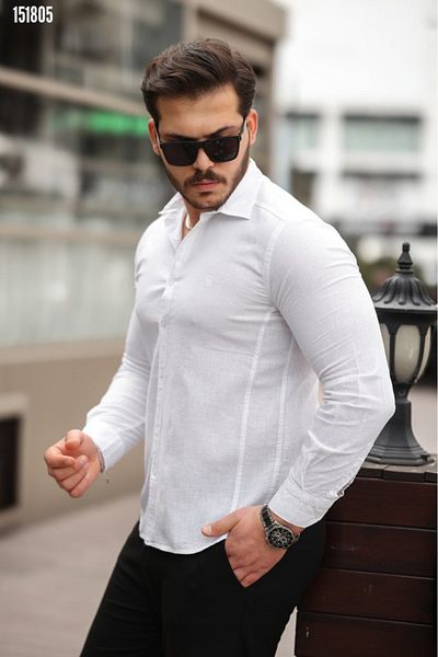 Kokosh moda Ανδρικό μακρυμάνικο πουκάμισο Basic