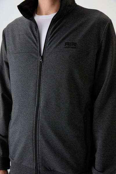 AIR JONES Ανδρική φόρμα Troy Anthracite Melange Standard Mold - 85196