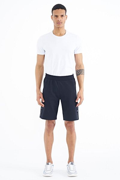 AIR JONES Ανδρικό σορτς Alfred Navy Blue Standard Mold - 81244