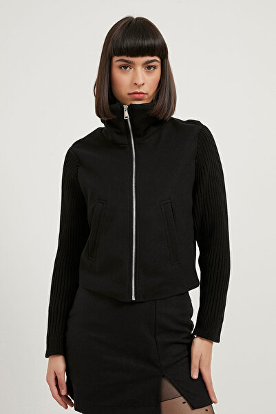 Arma Life Fermuarlı Kaşe Ceket