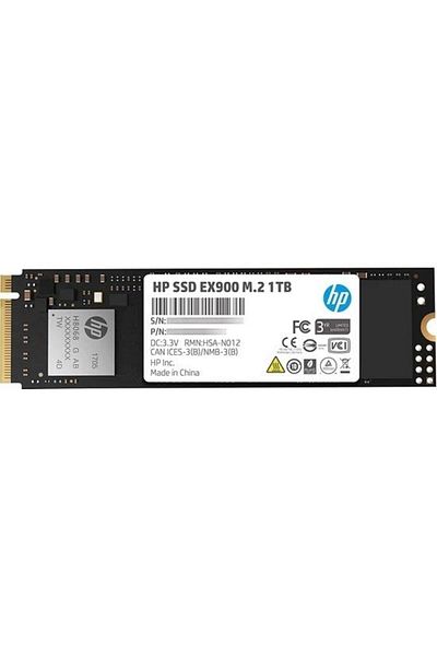 HP Ssd Fx900 Plus 4 تيرابايت Nvme M.2 7400 ميجابايت/ثانية - 6500 ميجابايت/ثانية (متوافق مع بلاي ستيشن 5) (الموديل: 7F619AA)