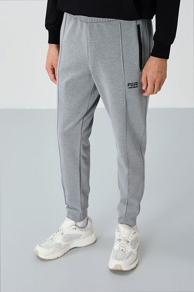 AIR JONES Pantaloni de sport pentru bărbați Jogger Gri Melange - 82113