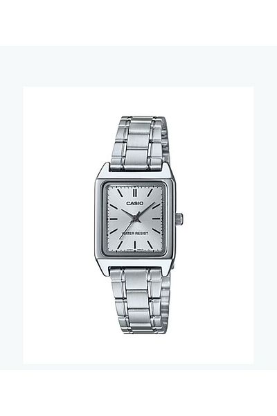 Casio Women's LTP-V007D-7EUDF 22mm Analog Quartz Watch with Stainless Steel Strap - Silver