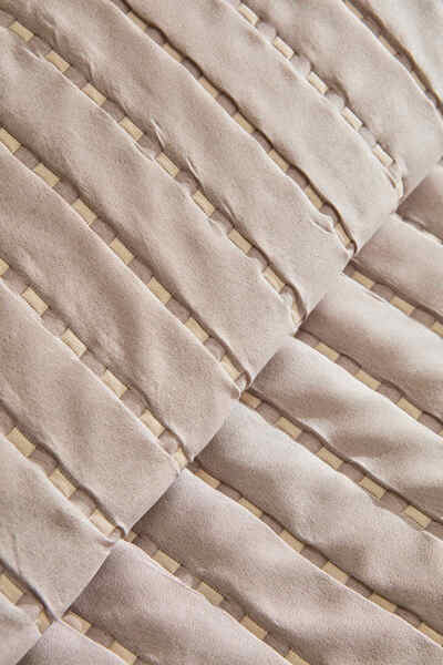 Kaşmir Home Amelia Çift Kişilik Yatak Örtüsü Takımı Bej