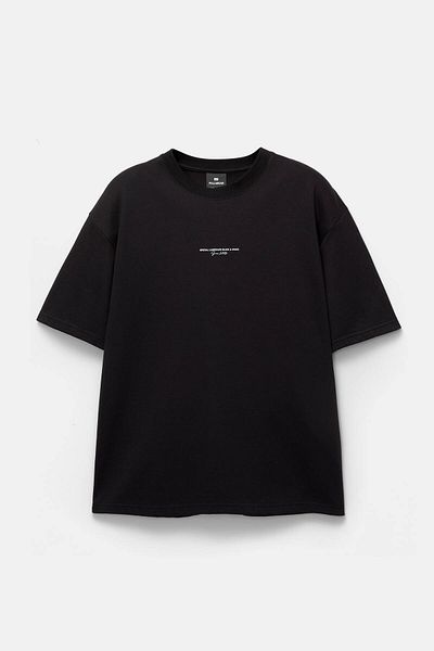 Pull & Bear Short sleeve landscape sweatshirt