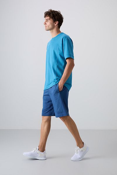 TOMMY LIFE Parliament Cotton Thick Soft Textured Comfort Fit Printed Men's Shorts - 81265
