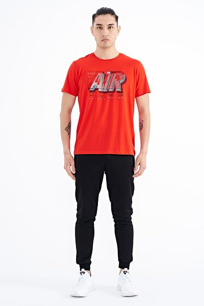 TOMMY LIFE Fiesta Text Printed O Neck Standard Fit Men's T-shirt - 88199