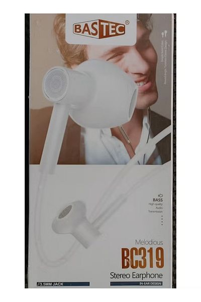 Bastec Stereo Earphone BC319