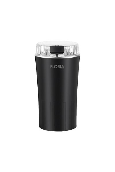 Floria Floria ZLN2396 Coffee Grinder, Power 350W, Capacity 250ml, 60g, Stainless steel blades, Black
