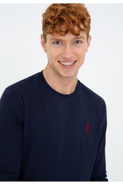 U.S. Polo Assn. Мъжки тъмносин базов суитшърт 268548