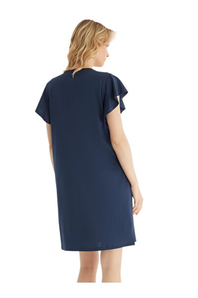 Blackspade Women's Navy Blue Nightgown 51844