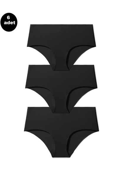 Papatya Слипове с висока талия, изрязани с лазер, 6 броя