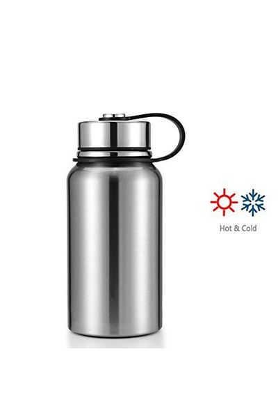 Other Stainless Steel Sports Water Bottle Travel Mug (silver, 950 ml)