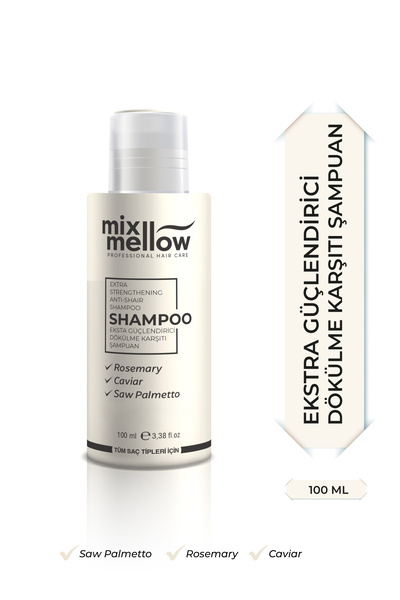 Mixmellow Ekstra Güçlendirici Dökülme Karşıtı Şampuan - 100ML