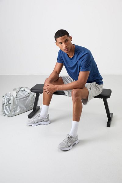 TOMMY LIFE Parliament Breathable Textured Thin Stretchy Standard Fit Ανδρικό μπλουζάκι Performance - 88384