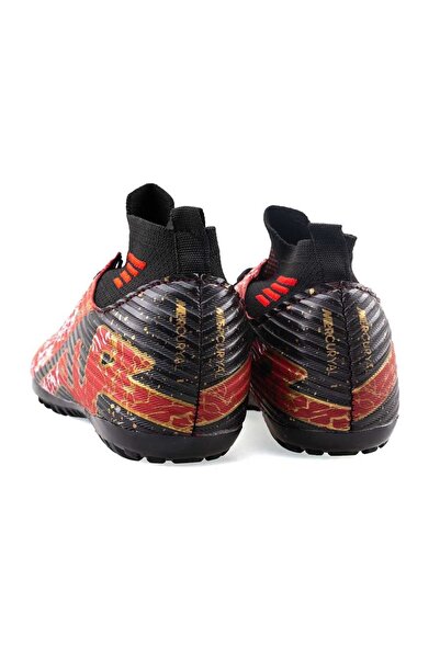 Twingo Air LaLiga Yarı Profesyonel Çoraplı Çim-Halı Saha Kauçuk Taban Unisex Futbol Ayakkabısı Genç Çocuk