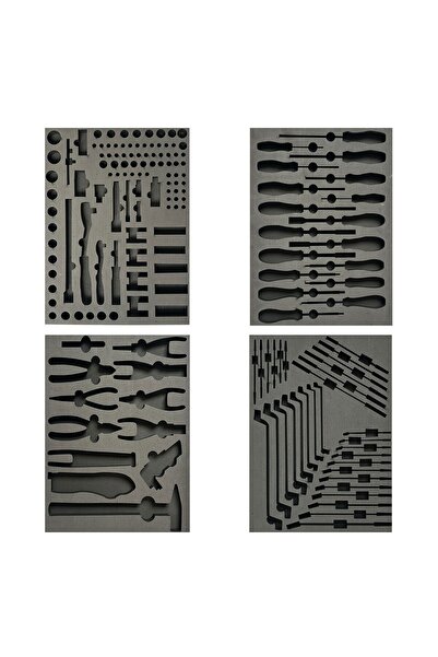 GRAYZER Grasngr Takım Arabası Boş Sünger 4 Parça