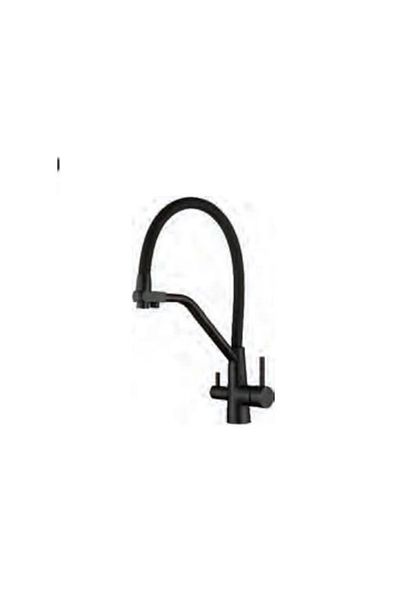 FLEKO Best Black Purified Kitchen Faucet Black